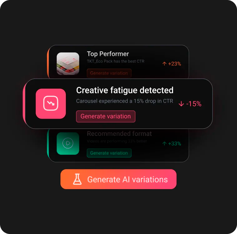 Insights de fadiga criativa